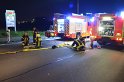 VU LKW umgestuerzt Feldkassel Industriestr Robert Boschstr P068